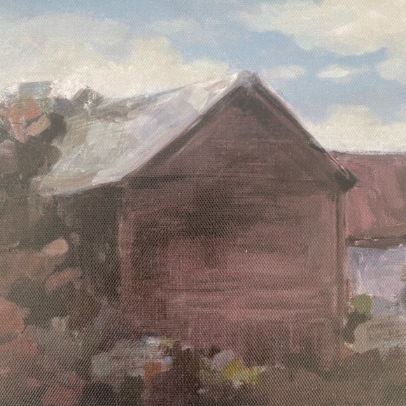 Studio McGee House Amidst The Trees Framed Canvas 16" x 10" - Picture 5 of 13